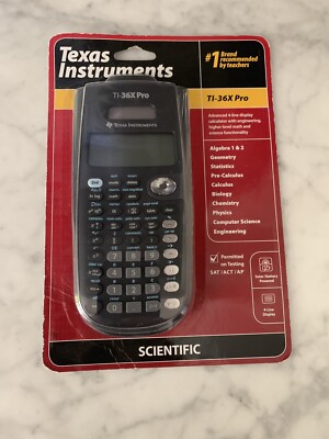 Texas Instruments TI-36X Pro Scientific Calculator. Brand New In Package