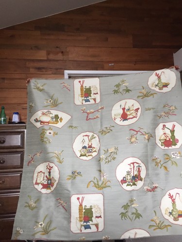 New Jim Thompson Thai Silk Material Fabric Chinoiserie Altfield Gallery