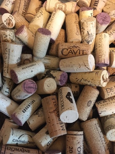 240 Used Wine Corks. No Synthetics.