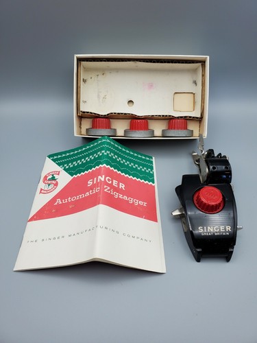 SINGER AUTOMATIC ZIGZAGGER FOR Classes with Box and Manual