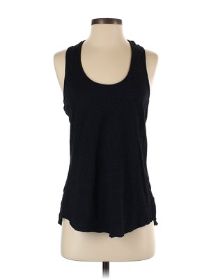 Lanston Women Black Tank Top XS
