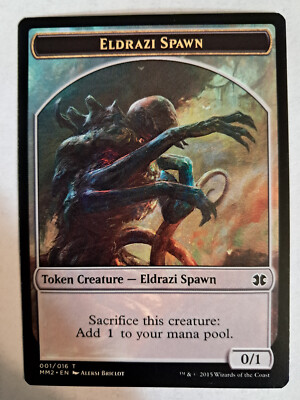 Eldrazi Spawn Token 001/016 Modern Masters 2015 MM2 MTG MAGIC LP BULK DISCOUNT