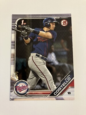 Ryan Costello 2019 Bowman Prospects 1st Bowman #BP-101 Minnesota Twins