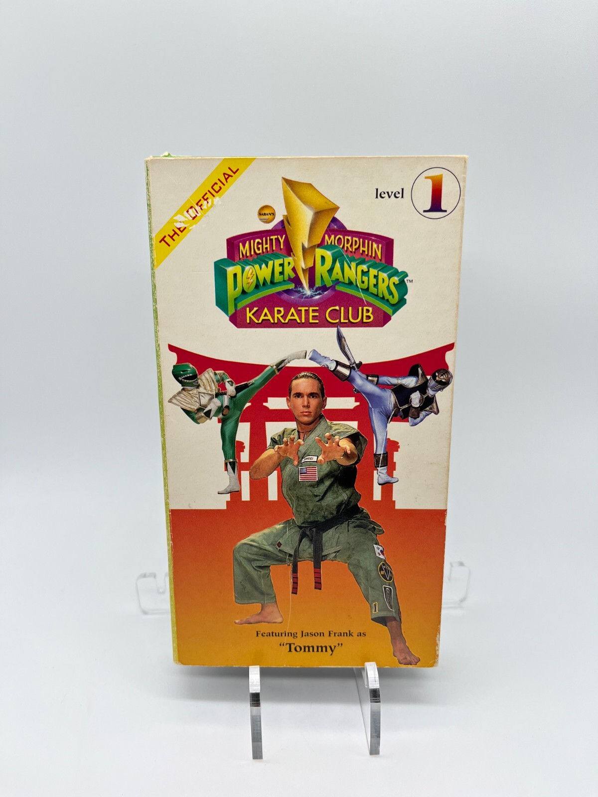 Mighty Morphin Power Rangers Karate Club The Level 1 VHS