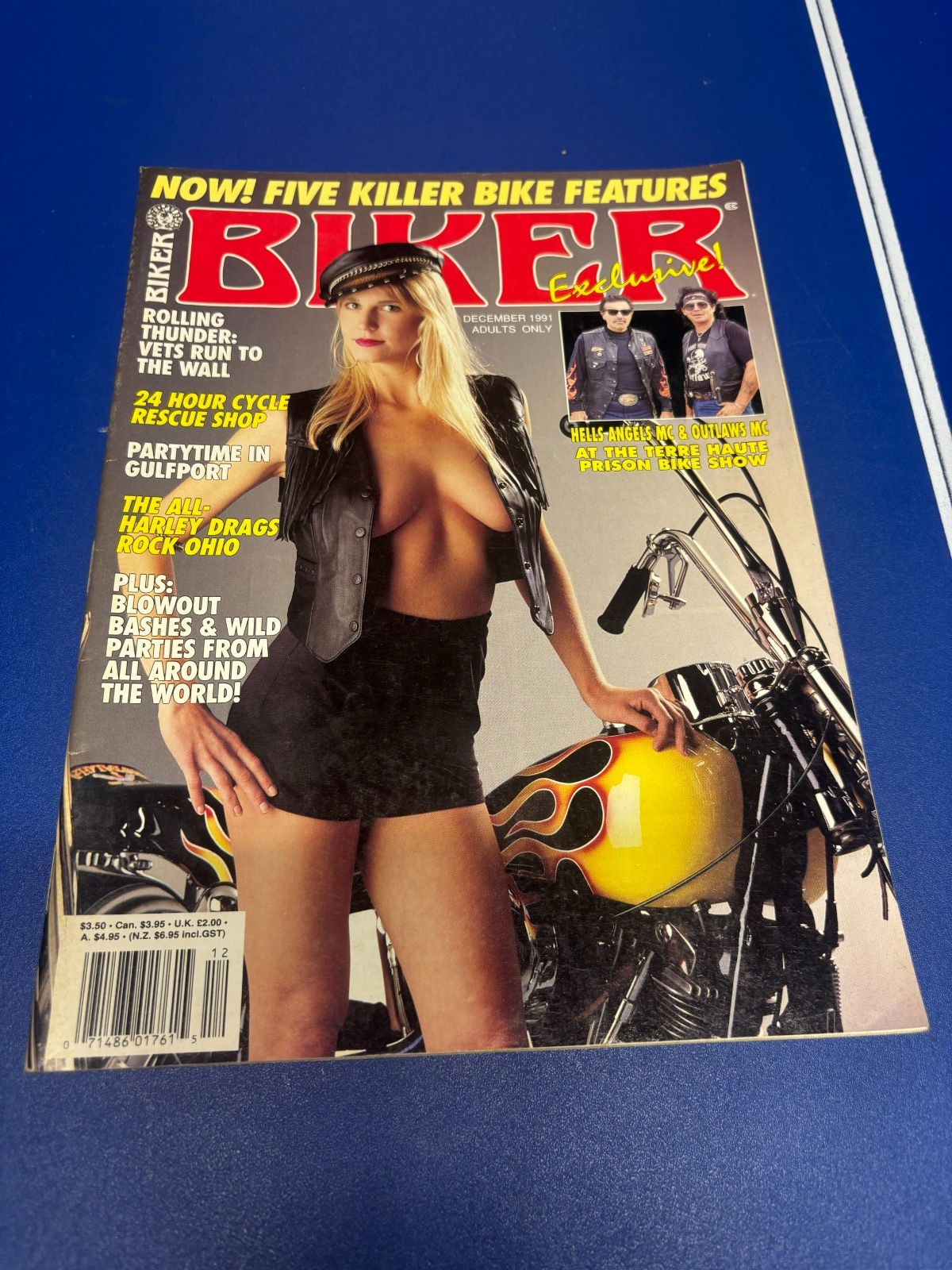 December 1991 Biker Magazine