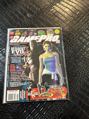 #134 NOVEMBER 1999 GAMEPRO video game magazine RESIDENT EVIL 3