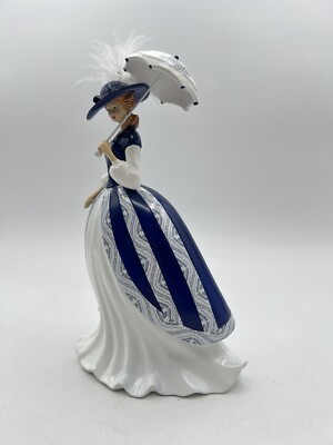 Felicia Figurine The Blue Willow Lady Hamilton Collection COA BOX NEW