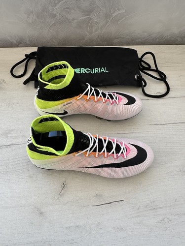 NIKE Mercurial Superfly Ⅳ CR AG-R 27 NIKE Mercurial Superfly IV 4 CR7 AG-R Silver Soccer Cleats
