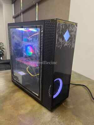 Gaming PC COMPUTER i7 CPU RX 580 1TB SSD + 3TB HDD 32GB RAM WIFI Liquid Cooled
