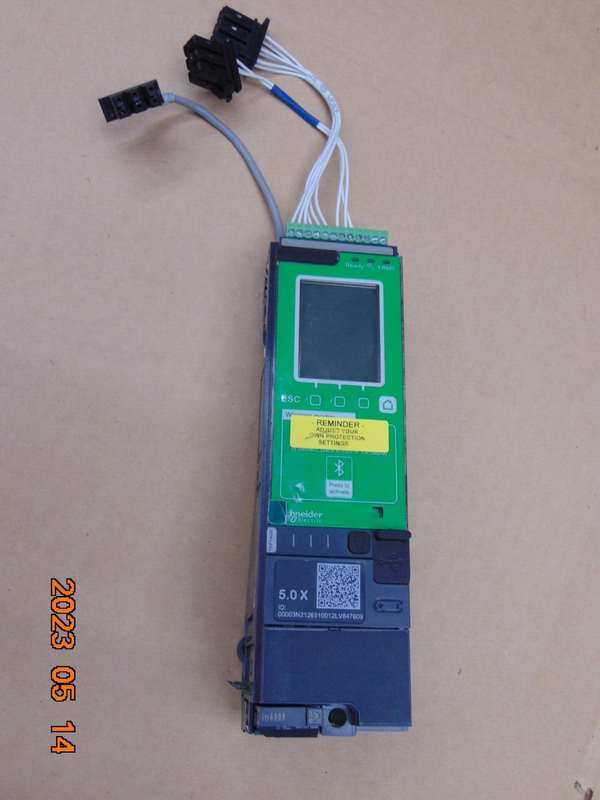Schneider LV847609FS MicroLogic 5.0X Control Unit with 600A Trip
