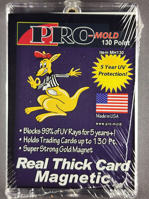 18x Pro Mold MH130 Original 130pt Magnetic Card Holder One Touch Full Box