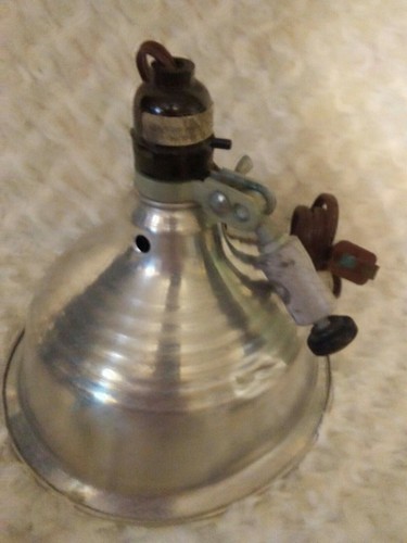 Vintage Aluminum Photography Lights / FOTOLITE # 124/3 / 1-Light # BD19-564