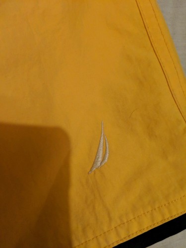 Vintage Nautica Xxl Trunk Swimsuit Yellow