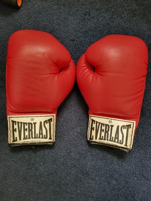 Everlast Pro Fight Boxing Gloves 2108 Model 90s Vintage Made Everlast Pro Fight Boxing Gloves 2108 Model 90s Vintage Made