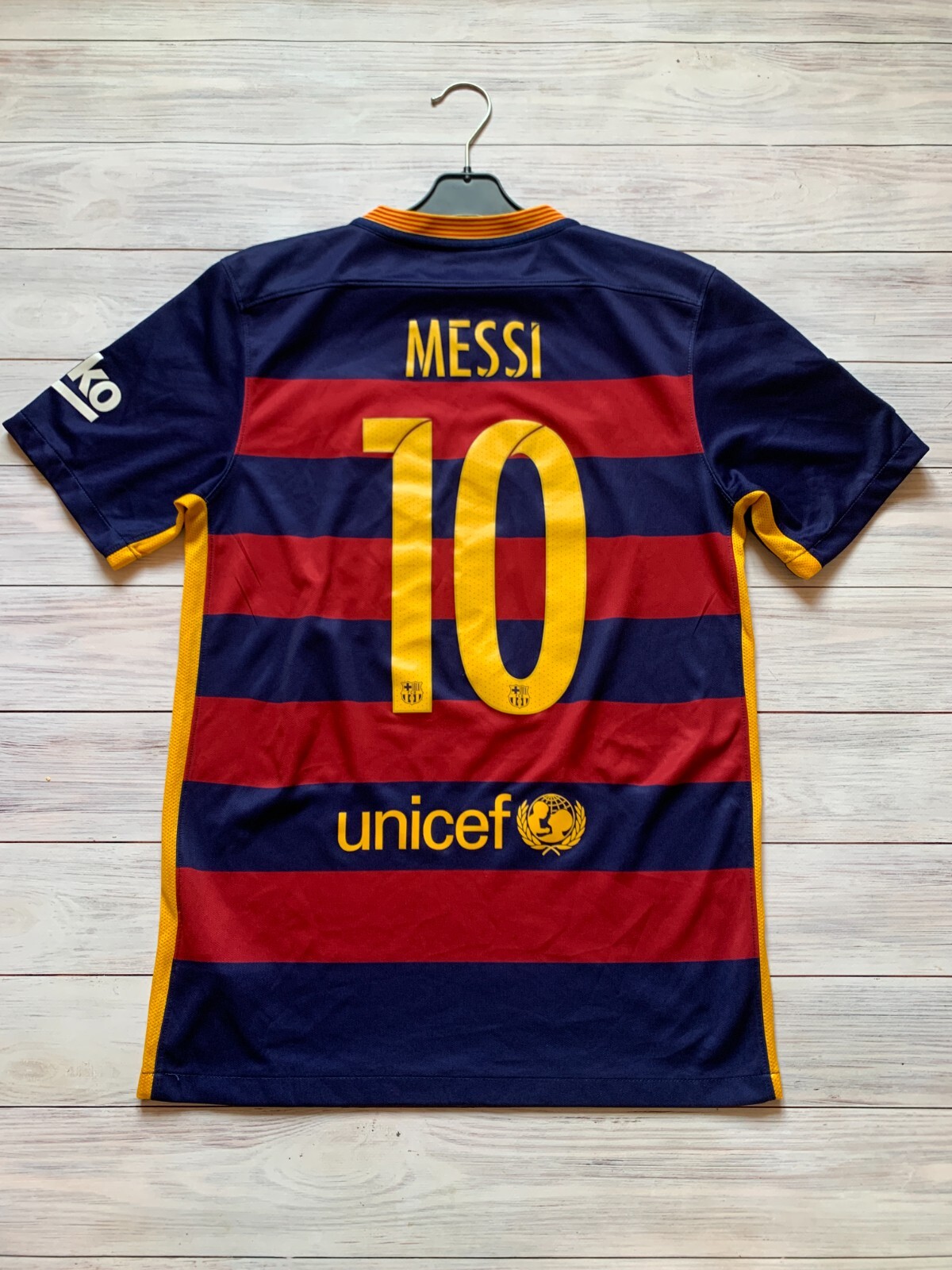 FC Barcelona 2015 - 2016 Home football shirt jersey Nike