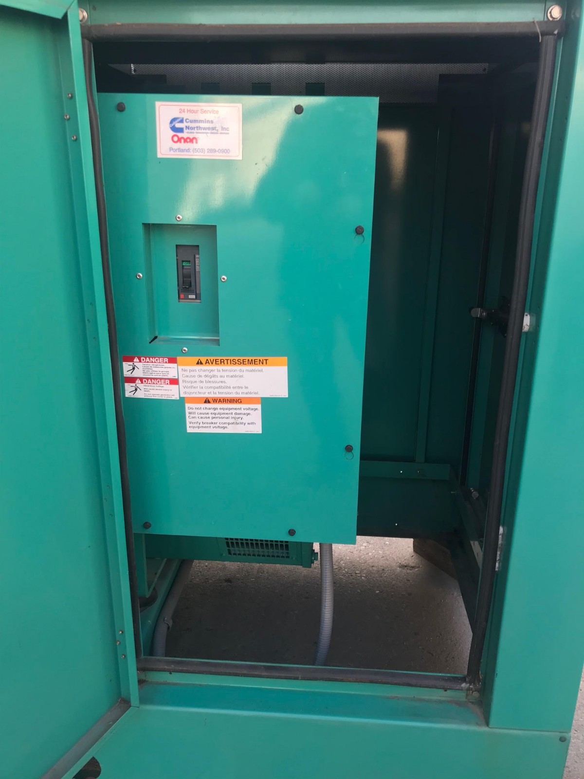 Cummins 100 kW  natural gas generator, Ford WSG-1068 engine - CSDG Stock # 2380