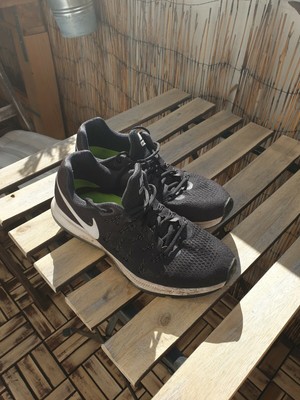 Nike Air Zoom Pegasus 33 Gr. 43 in schwarz Nike lunarglide+ 5 herren laufschuh schwarzweißdunkel grau