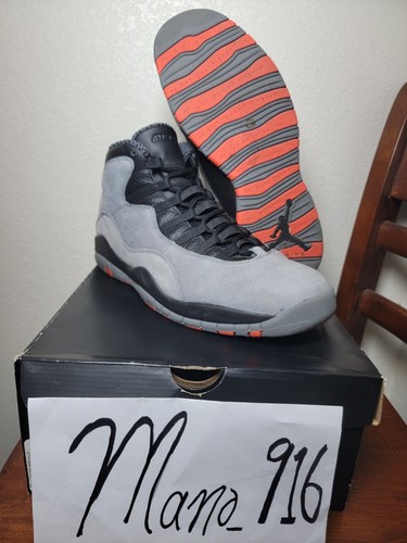 🐺🌚 size13 Nike Air Jordan 10 Retro Cool Grey Black Shoe
