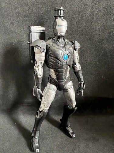 Marvel Iron Man Stealth Operations Suit Launching Gatling Blast 2008