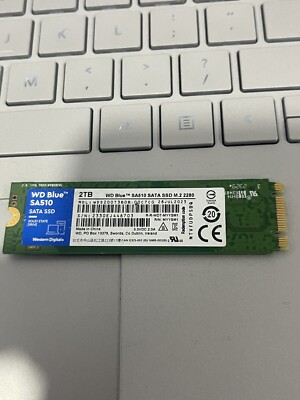 WD Blue SA510 2TB SATA Internal Solid State Drive SSD SATA III 100% good health