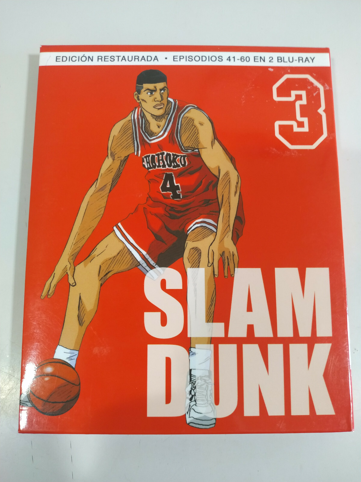 Slam Dunk Box 3 Episodes 41-60 - 2 X Blu-Ray Spanish Japanese Slam Dunk Box 3 Episodes 41-60 - 2 X Blu-Ray Spanish Japanese
