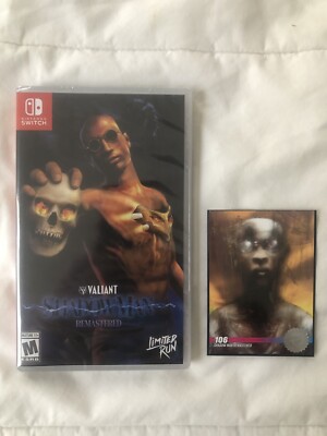 Shadow Man Remastered Nintendo Switch Limited Run Games #142 W/Card New