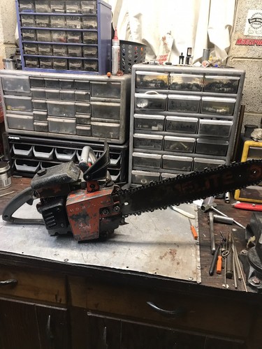 Homelite Super Xl Chainsaw 16” Bar New Chain Runs Great! Video