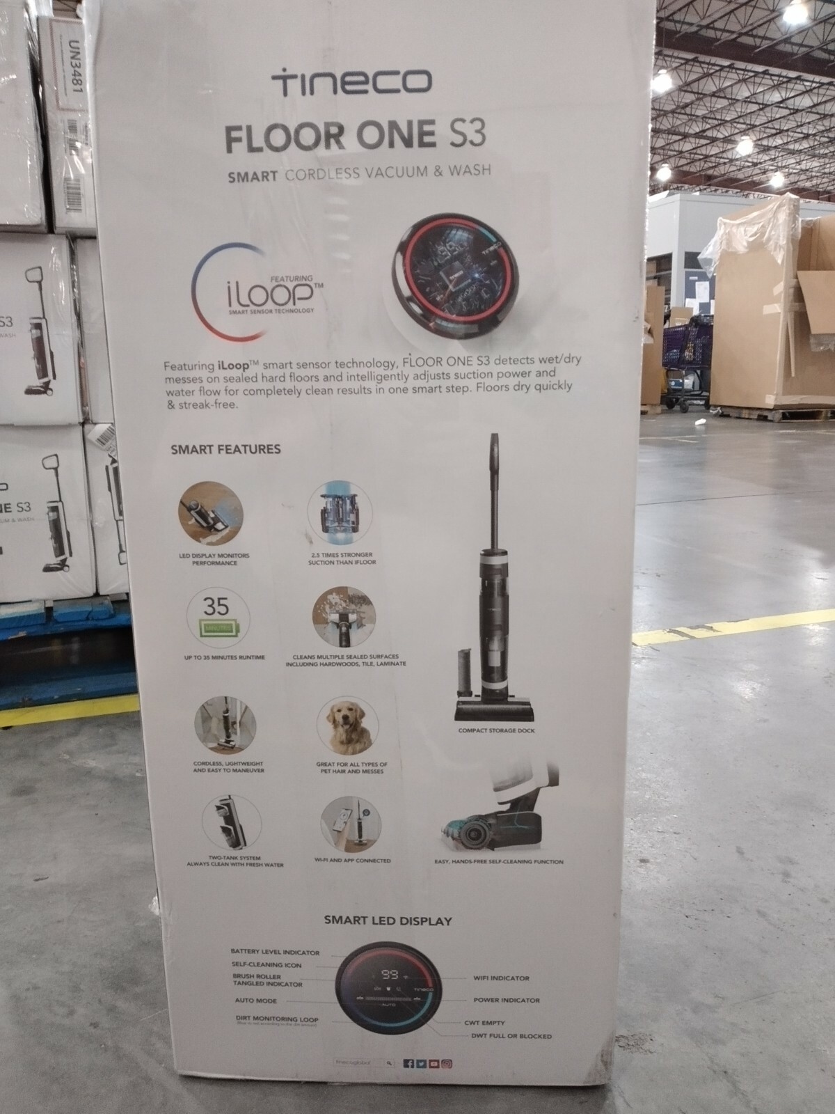 Пылесос Tineco Floor One S3 Smart 