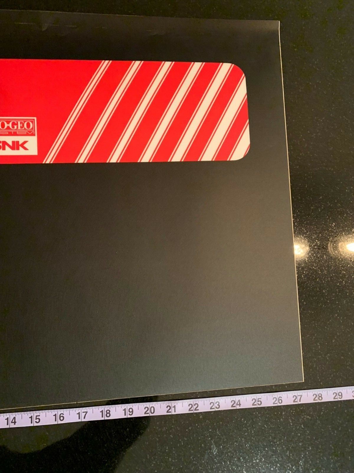 SNK NEO GEO Generic CPO Control Panel Arcade Cabinet Vinyl Stickers Decals NOS