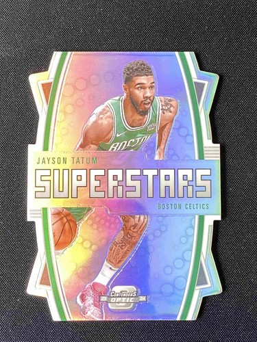 Jayson Tatum 2023-24 Panini Contenders Optic Superstars
