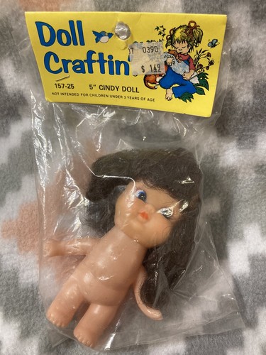 Doll For Crafting Cindy Doll 5 inch Brand New Sealed