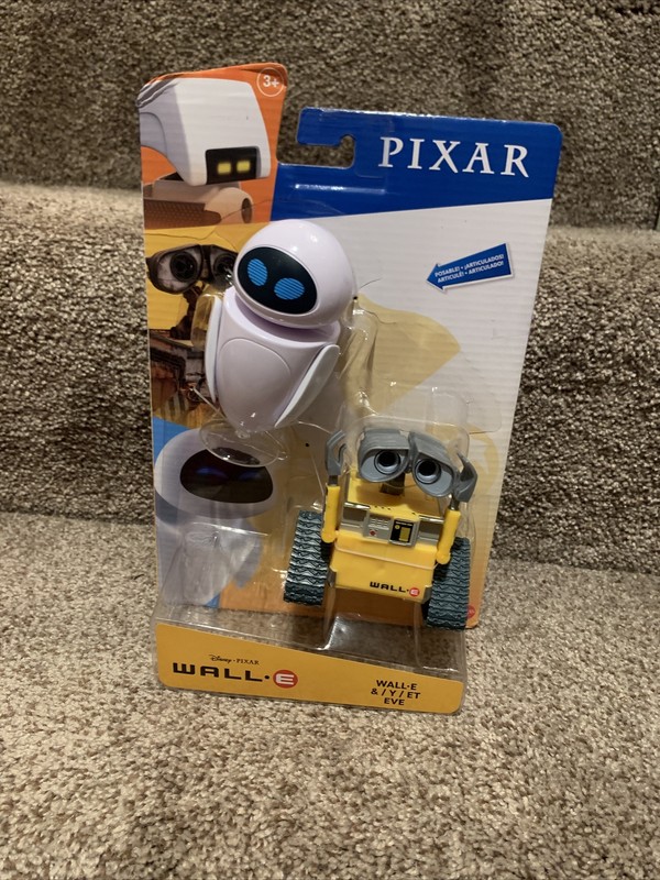 New Disney Pixar Movie Wall E Eve Poseable Figure Pack Robot Rare Toys Hobbies Radioamicizia Tv Movie Character Toys