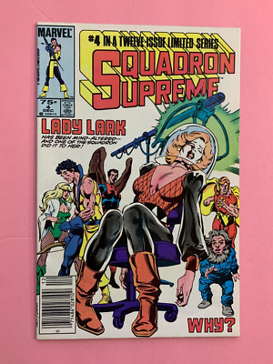 Squadron Supreme #4 - Dec 1985 - Vol.1 - Newsstand         (5700)