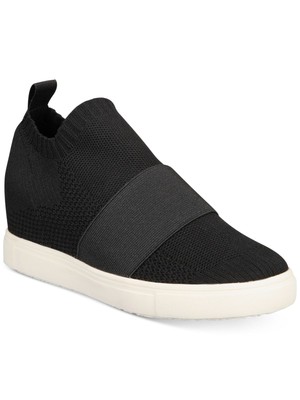 

МАТЕРИАЛ ДЕВУШКА Женские черные ремешки Quila Platform Slip On Athletic Sneakers, Черный, 10004501700