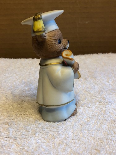 Homco Graduation Bear Figurine