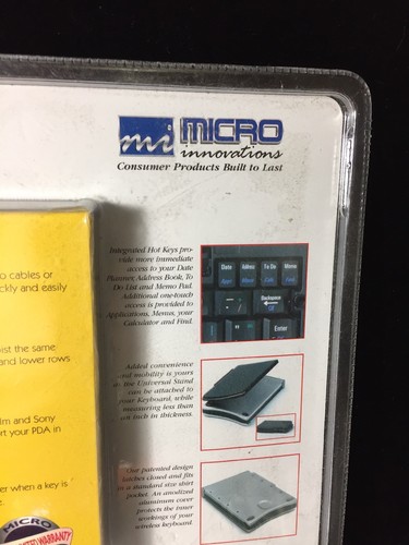 Universal Wireless PDA Keyboard