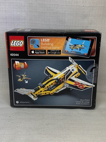 (AX1) LEGO TECHNIC 42044 Display Team Jet 113 Pieces 2 In 1 RARE RETIRED