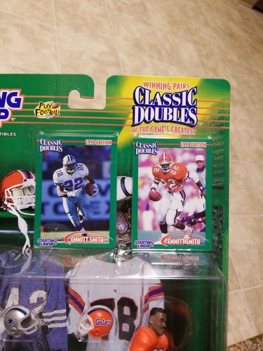 Starting Lineup Emmitt Smith Classic Doubles 1998 action figures Cowboys Gators