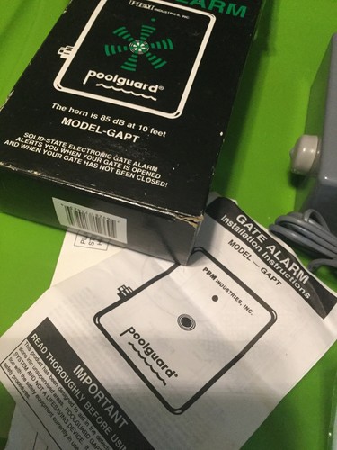 Gate Alarm -Poolguard Door Alarm - Swimming Pool Security System -PBM GAPT