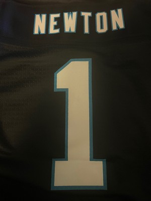 Cam Newton Carolina Panthers 2XL Pro Line Black Jersey