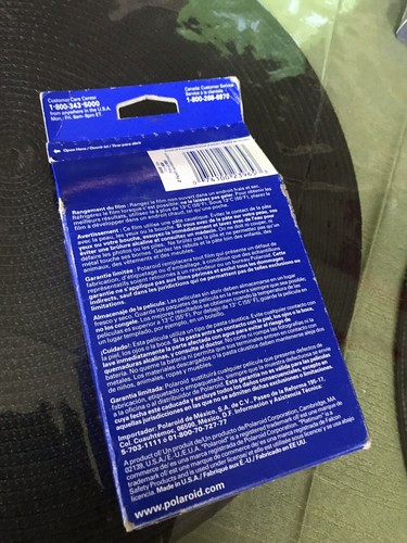 Polaroid 600 Platinum Instant Film 2 Pack EXP 12/01 20 Photos Sealed