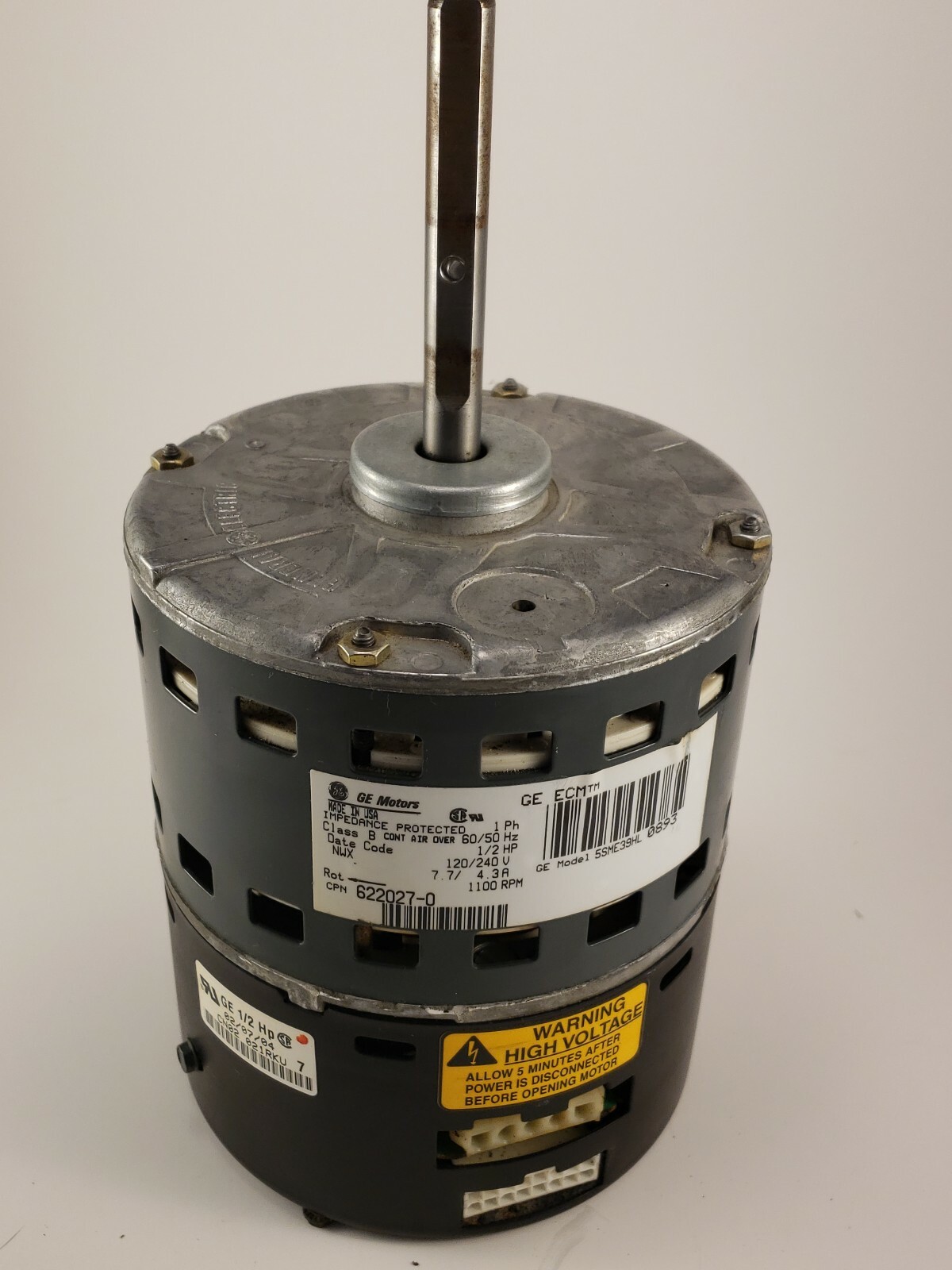 Nordyne 1/2 HP ECM Blower Motor 6220270 5SME39HL0893 0204 eBay