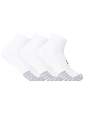 

Комплект из 3 мужских носков с низким вырезом Under Armour HeatGear, белый
