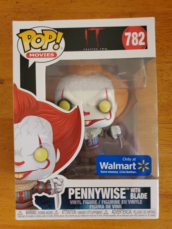 pennywise with blade funko pop