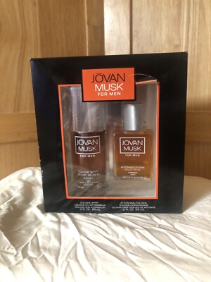 Jovan Musk for Men-Cologne & Aftershave Cologne Set