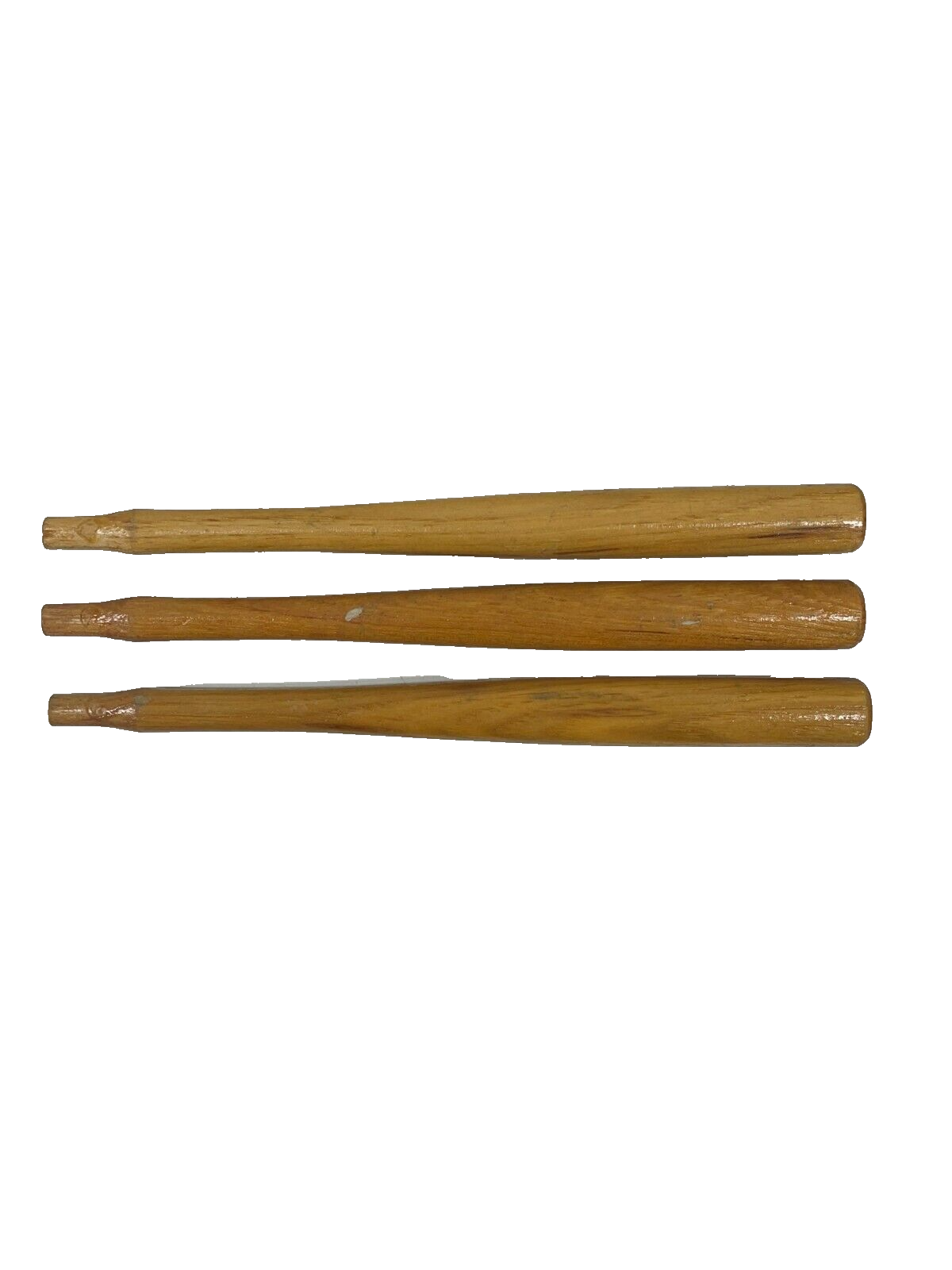 HAMMER HANDLE  9-1/2"  (3-PACK) HICKORY OVAL EYE 3/8" X 1/4'