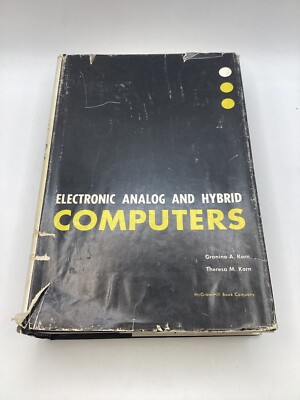 Electronic Analog And Hybrid Computers McGraw-Hill