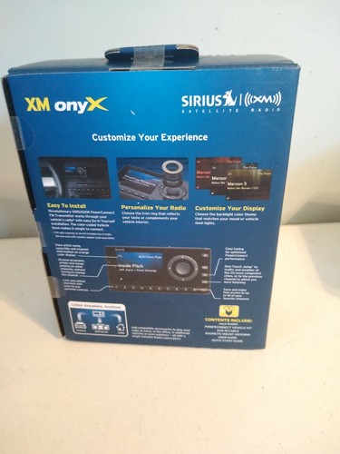 New Car Auto XM Sirius Radio Onyx Dock Play Vehicle Kit XDNX1V1