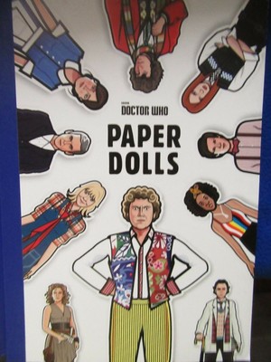 ~~ BBC  DOCTOR WHO PAPER DOLLS INCLUDES 26 CHARACTERS ~~