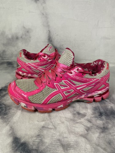 on club T 2024ss ピンク　xs Asics Gel GT-1000 White Pink Breast Cancer Running Shoes